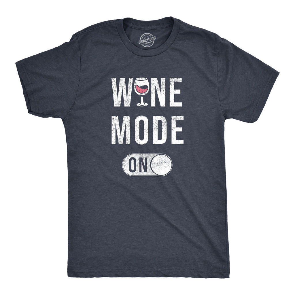Wine Mode On Men's T Shirt product image 1