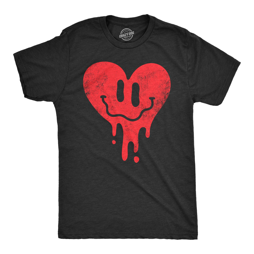 Dripping Heart Face Men's T Shirt product image 1