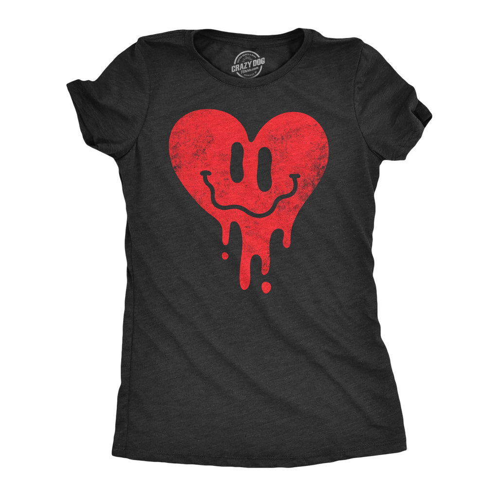 Dripping Heart Face Women's T Shirt product image 1
