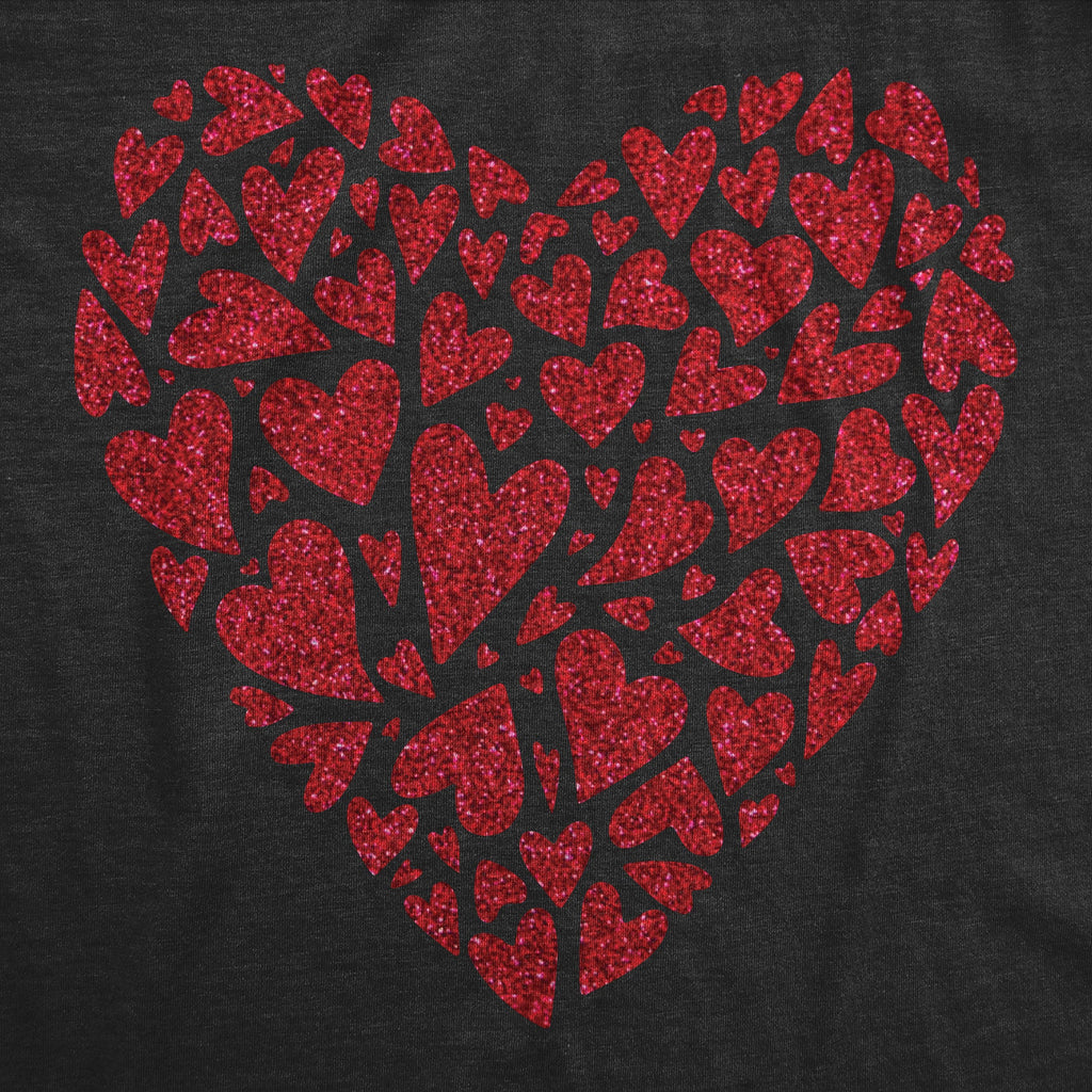 Glitter Heart Women's T Shirt product image 3