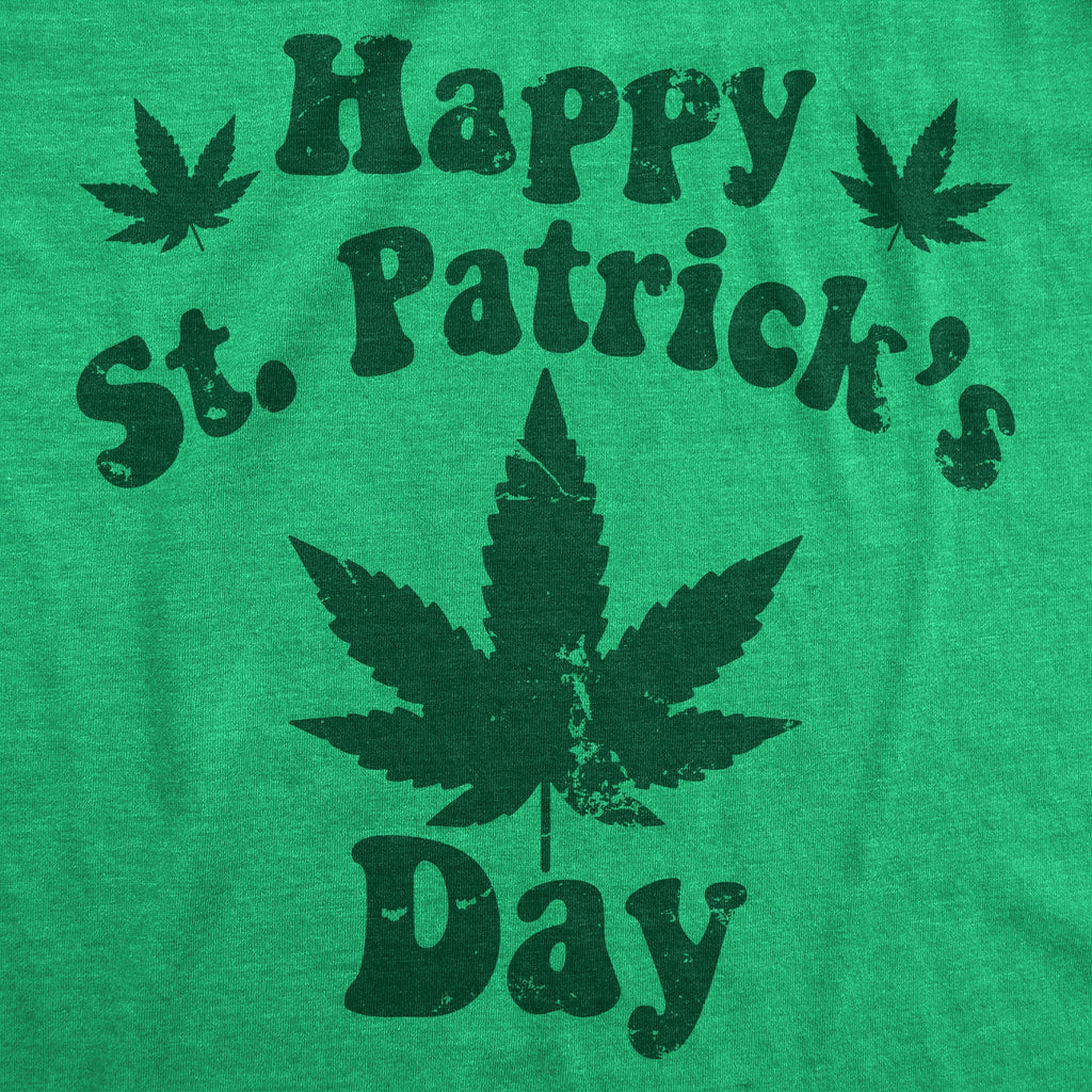 Happy Saint Patricks Day Weed Women's T Shirt product image 2
