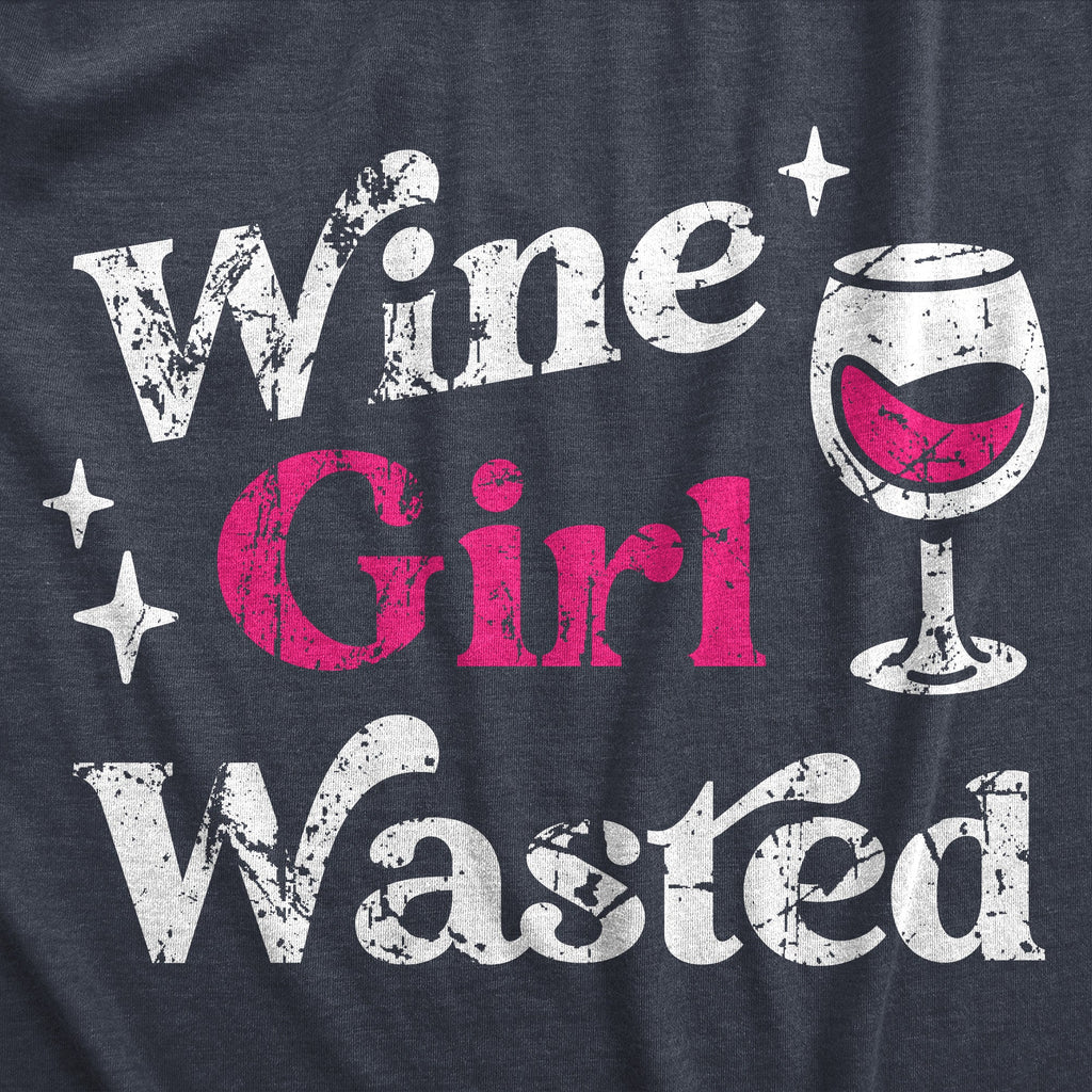 Wine Girl Wasted Women's T Shirt product image 2