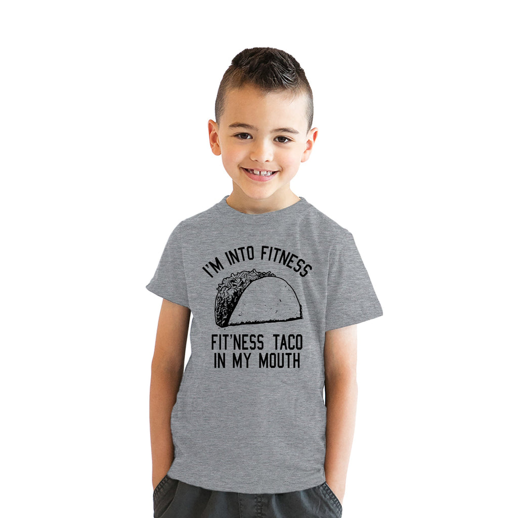 Fitness Taco Youth T Shirt product image 2