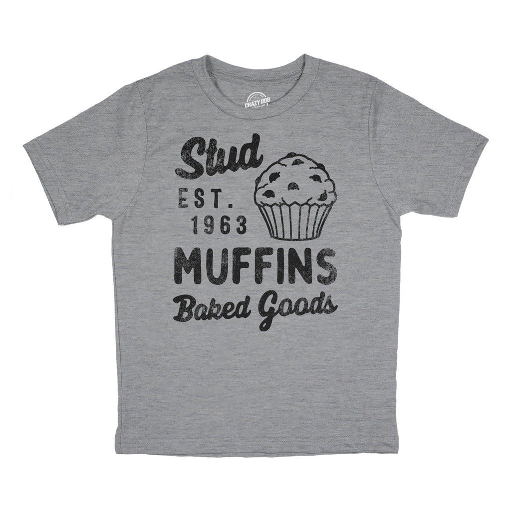 Stud Muffins Baked Goods Youth T Shirt product image 1