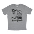 Stud Muffins Baked Goods Youth T Shirt product image 1