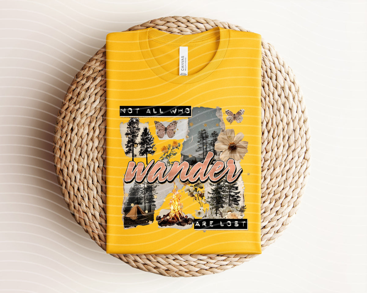 Not All Who Wander are Lost Graphic Tee product image 1