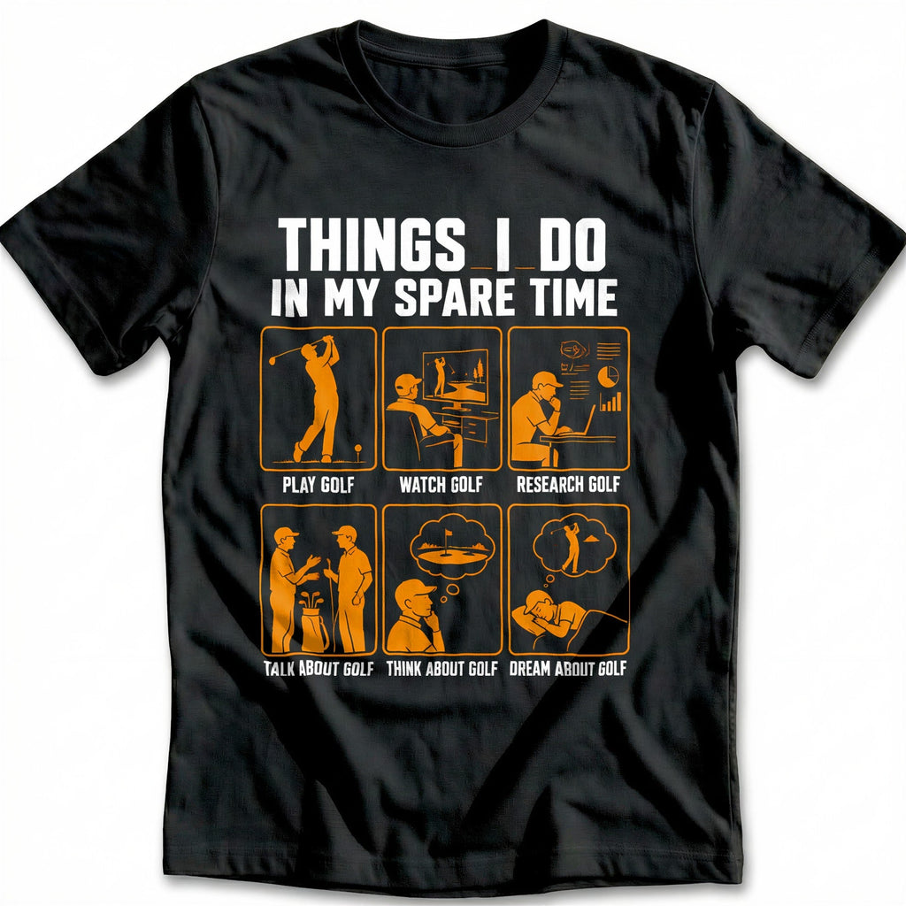 Classic Orange Golf T-Shirt GC product image 2