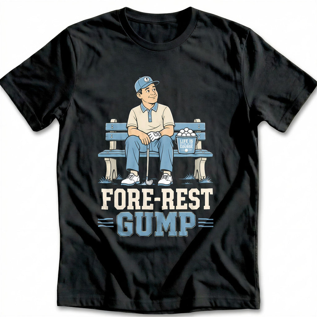 Fore Rest Gump Golf T-Shirt EU product image 3