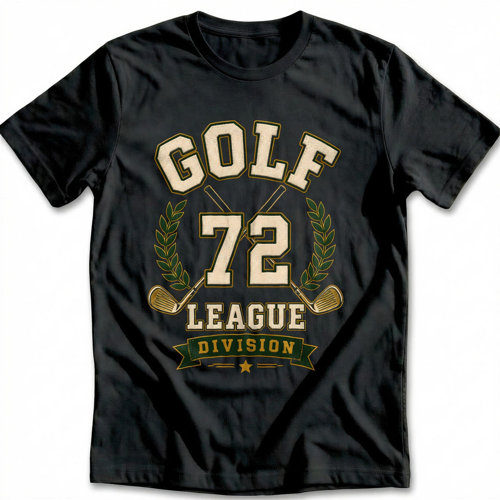 Golf League Division 72 T-Shirt US product image 2
