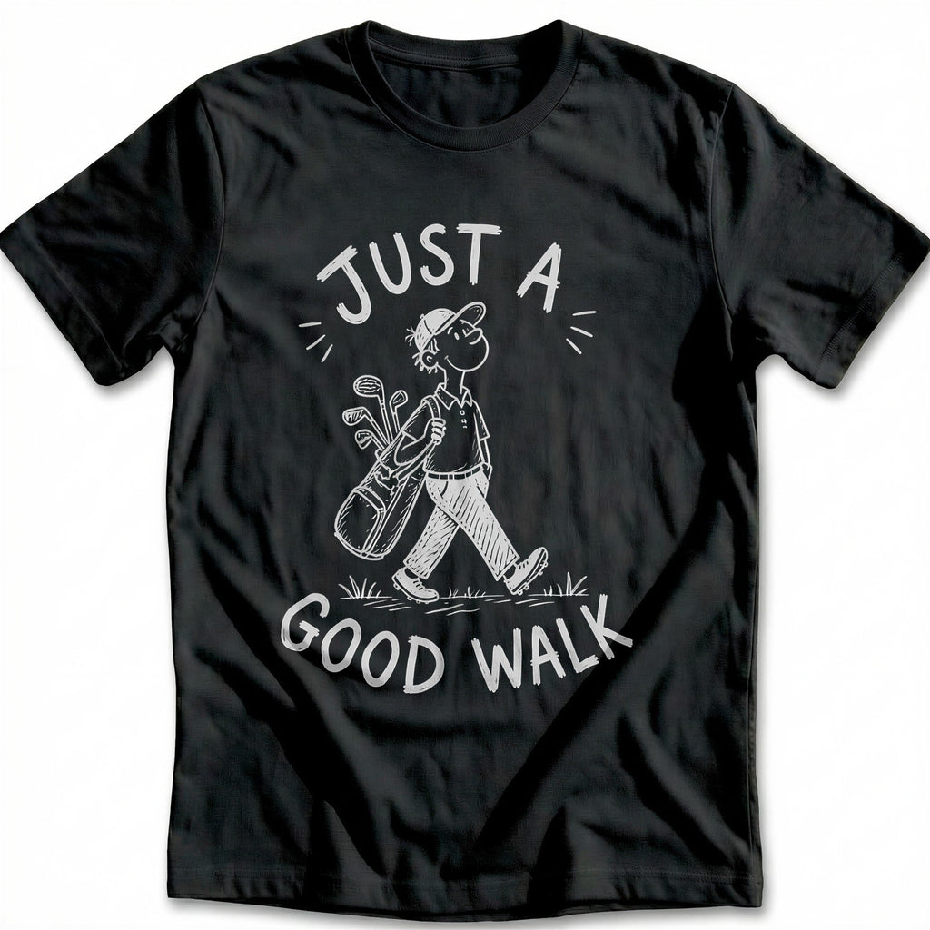 Good Walk Doodle Golf T-Shirt AU product image 1