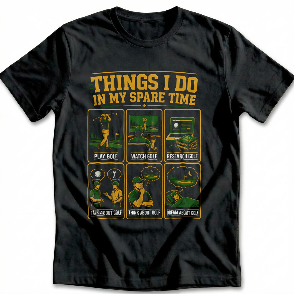 Green Gold Golf T-Shirt GC product image 3