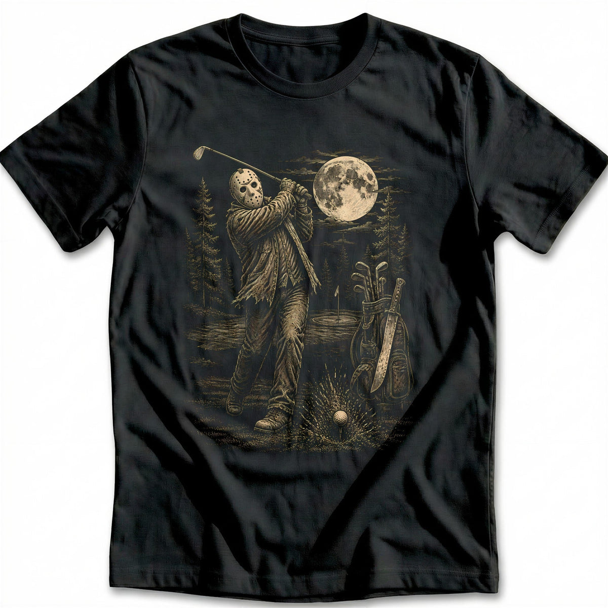 Slasher Scene Golf T-Shirt AU product image 1