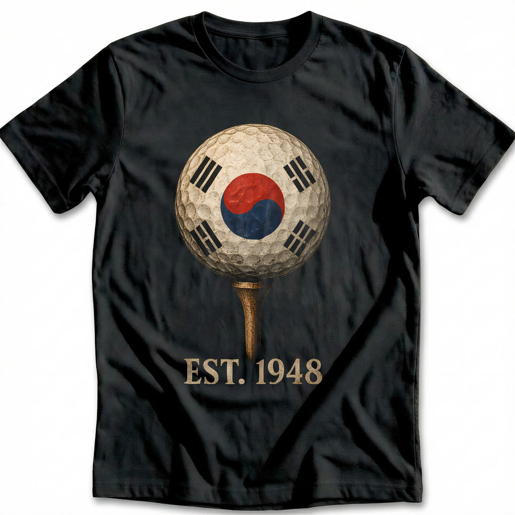 South Korea Golf Ball Est 1948 T-Shirt AU product image 2