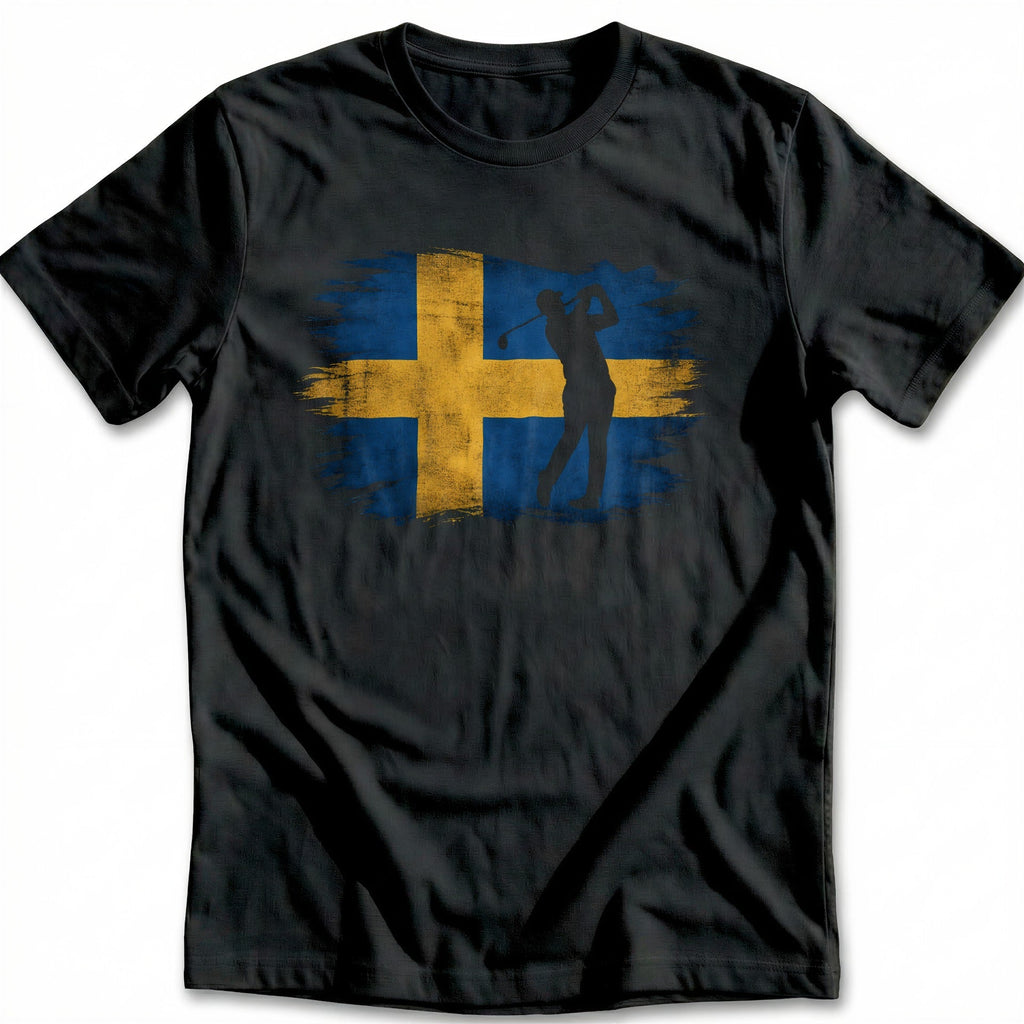 Sweden Golf Flag T-Shirt GC product image 2