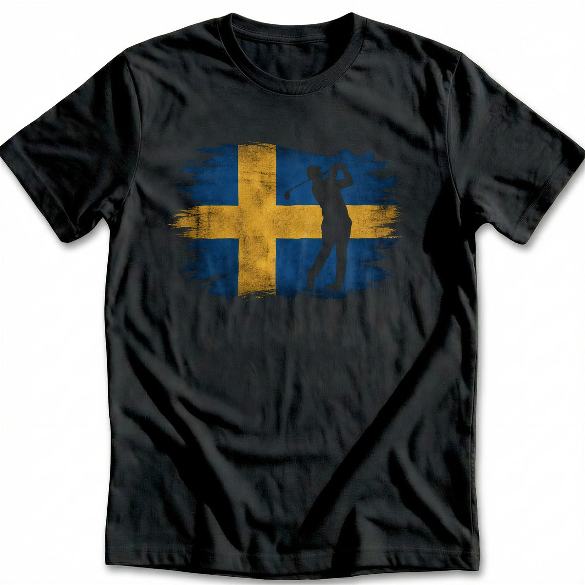 Sweden Golf Flag T-Shirt GC product image 2