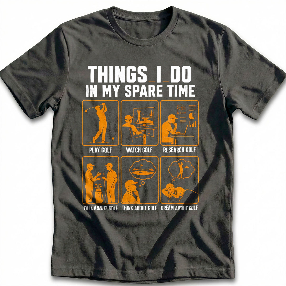 Classic Orange Golf T-Shirt GC product image 3