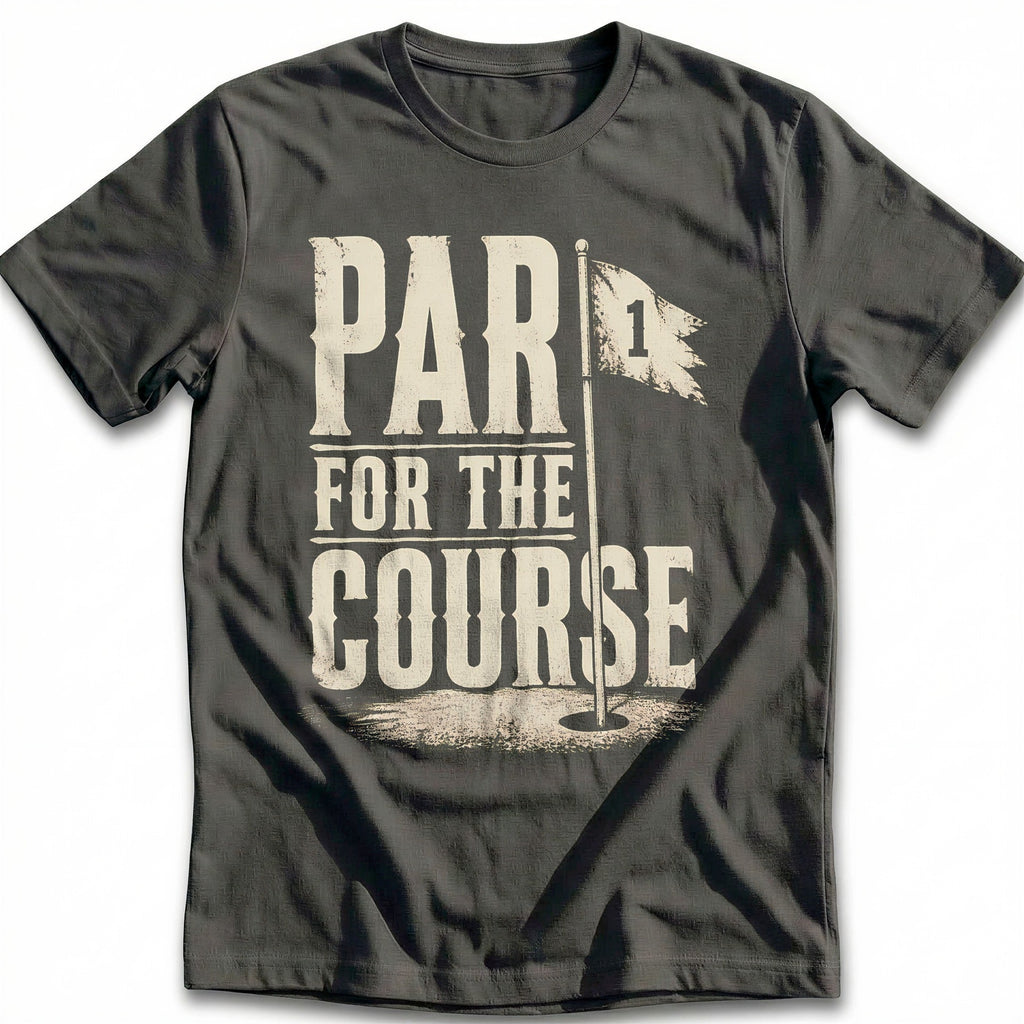 Course Correction Golf T-Shirt EU product image 3