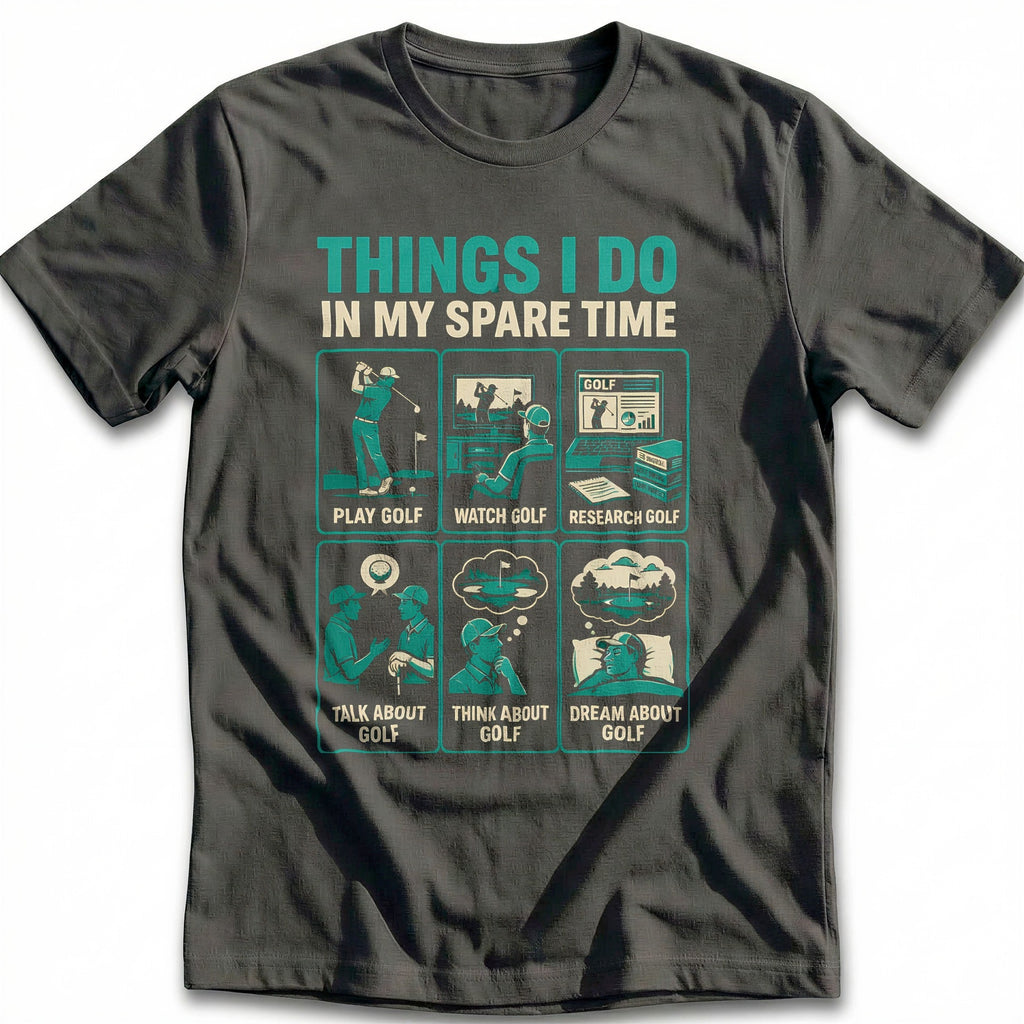 Duotone Teal Golf T-Shirt GC product image 3