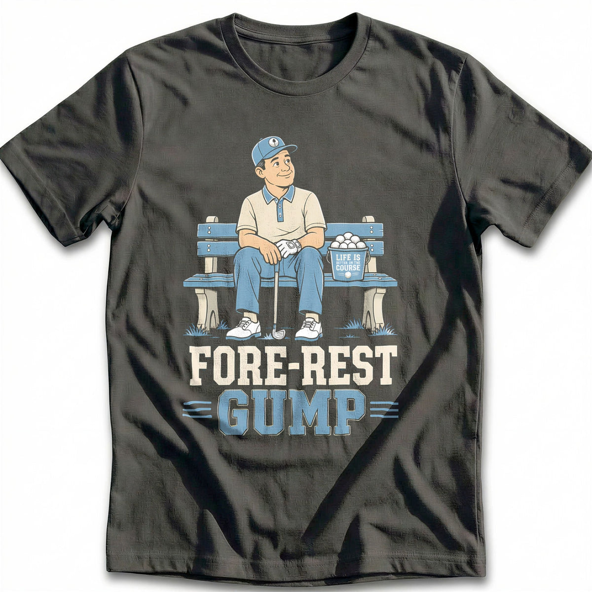 Fore Rest Gump Golf T-Shirt EU product image 1