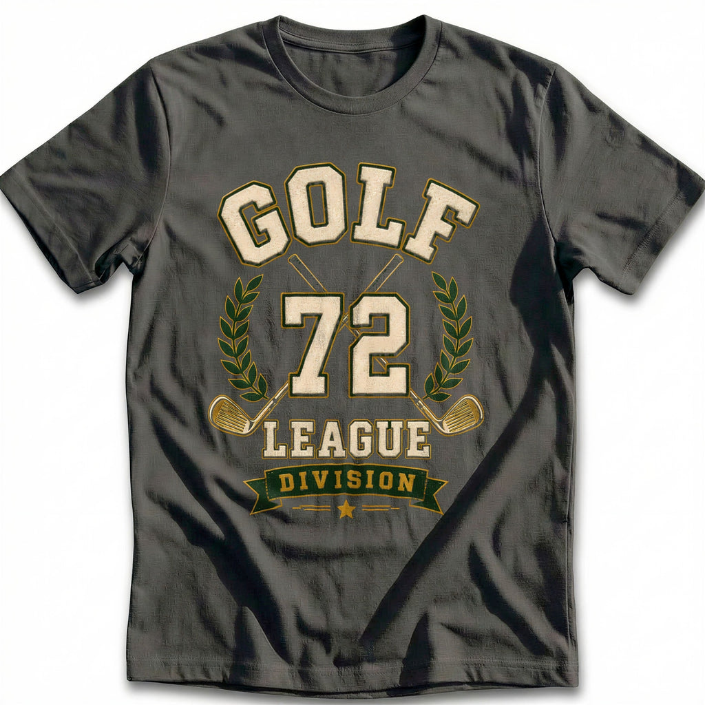 Golf League Division 72 T-Shirt US product image 3
