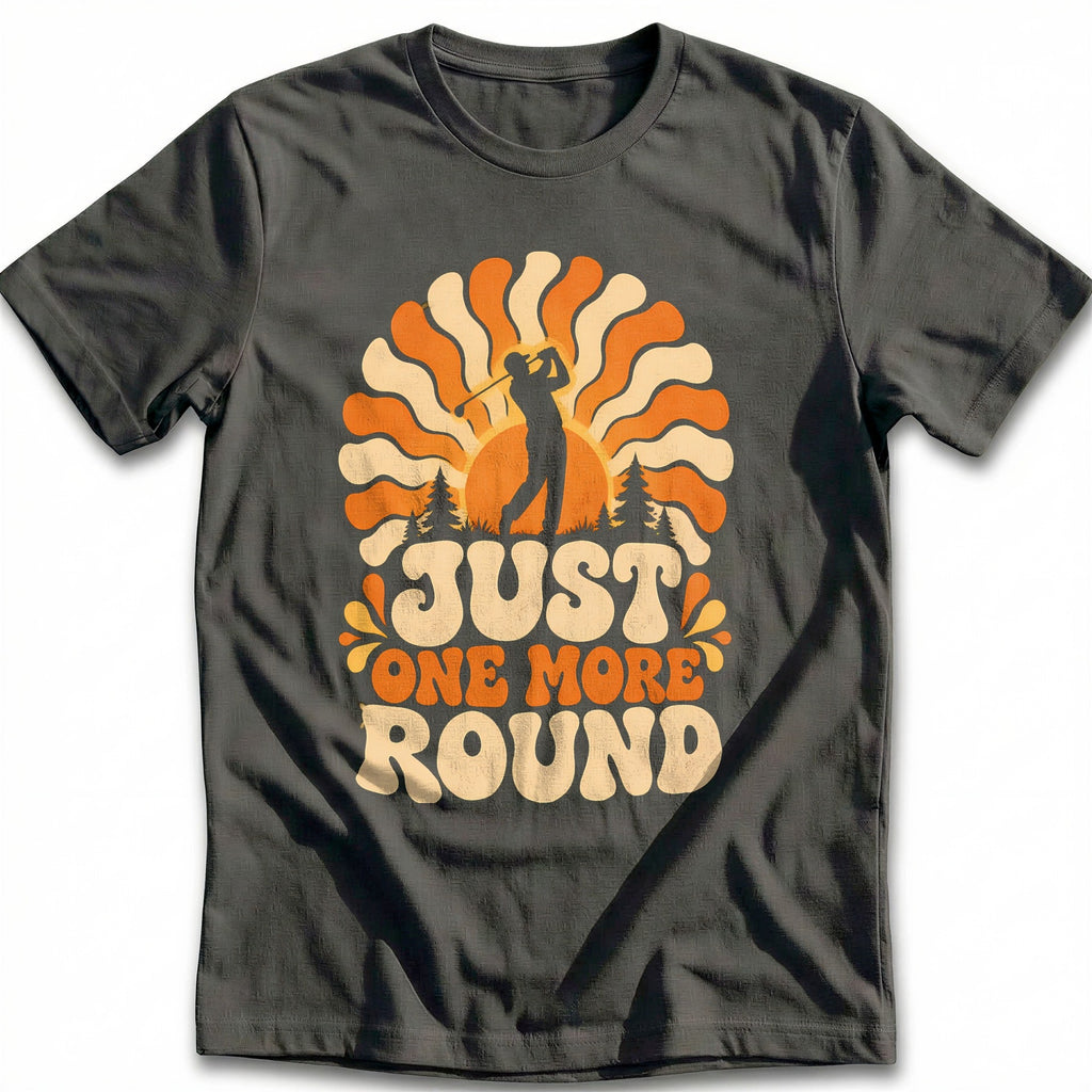 Just One More Round 70s Golf T-Shirt product image 3