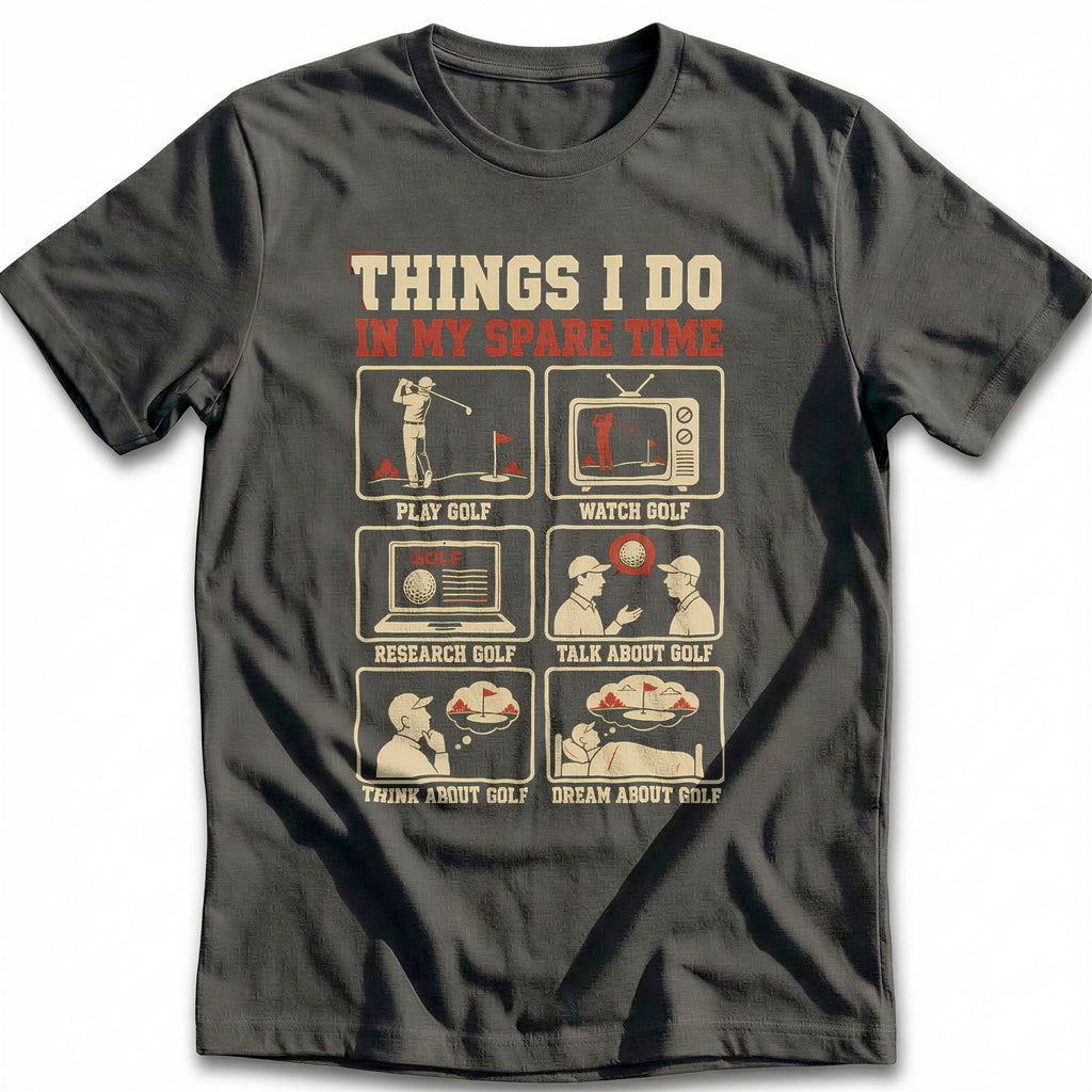 Red Cream Golf T-Shirt AU product image 3