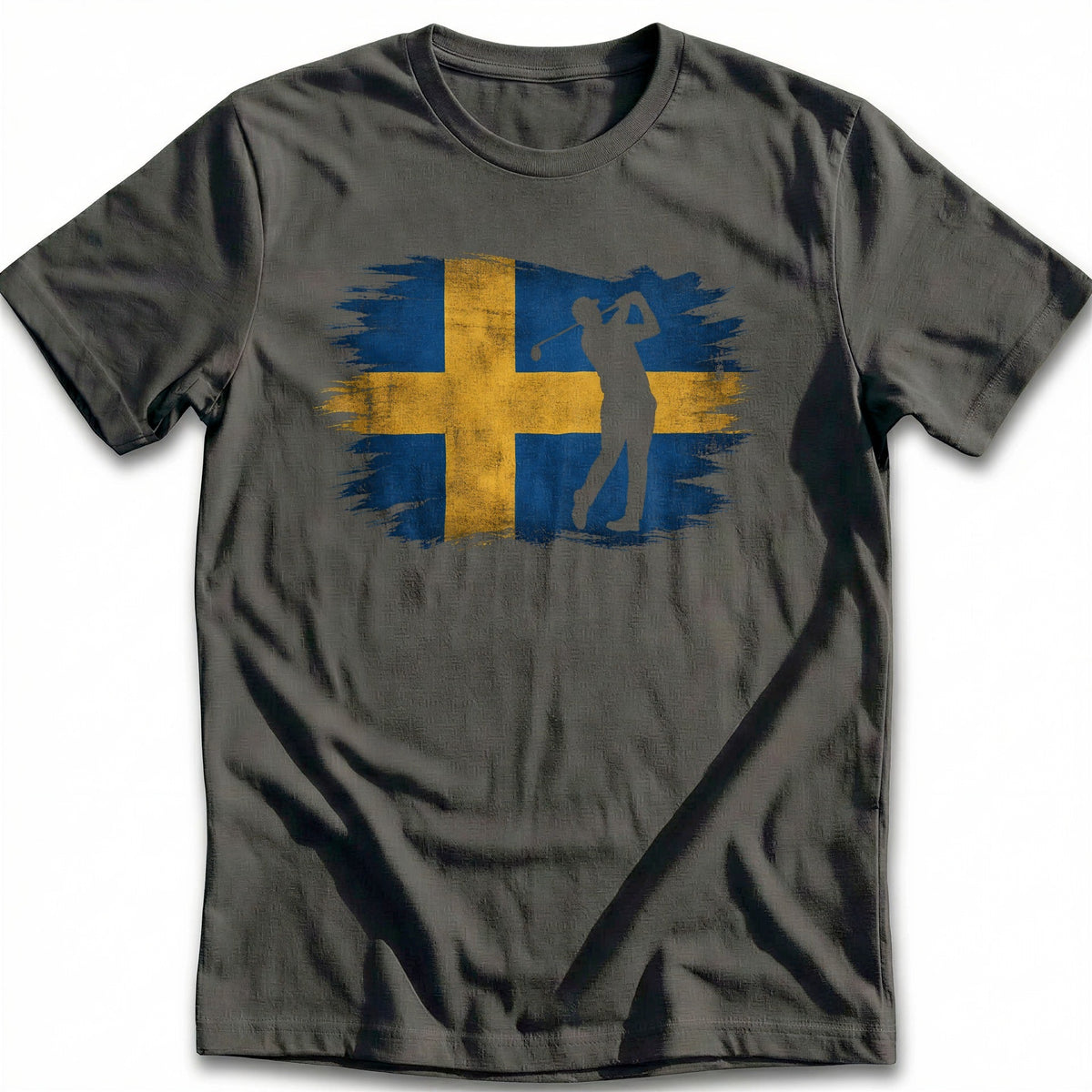 Sweden Golf Flag T-Shirt GC product image 3