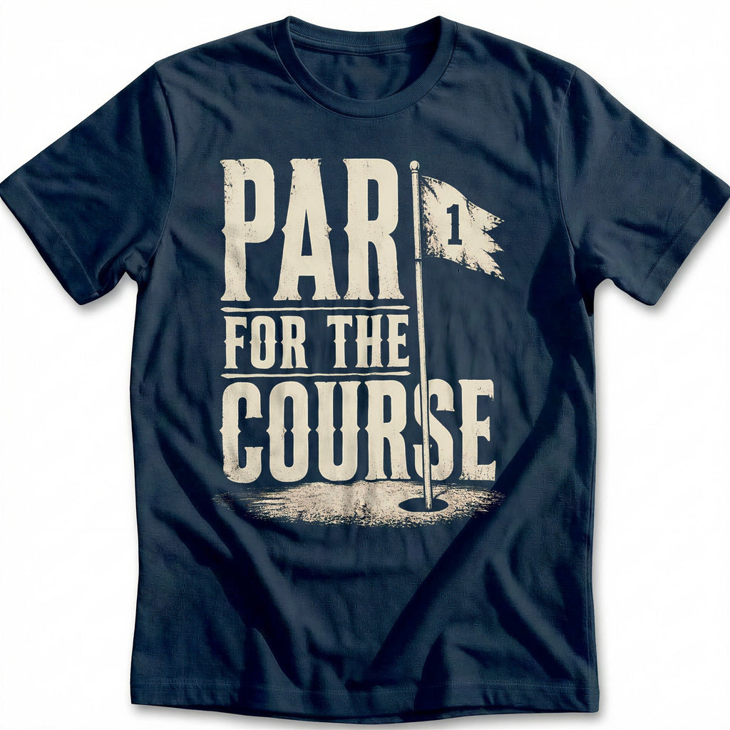 Course Correction Golf T-Shirt EU product image 1