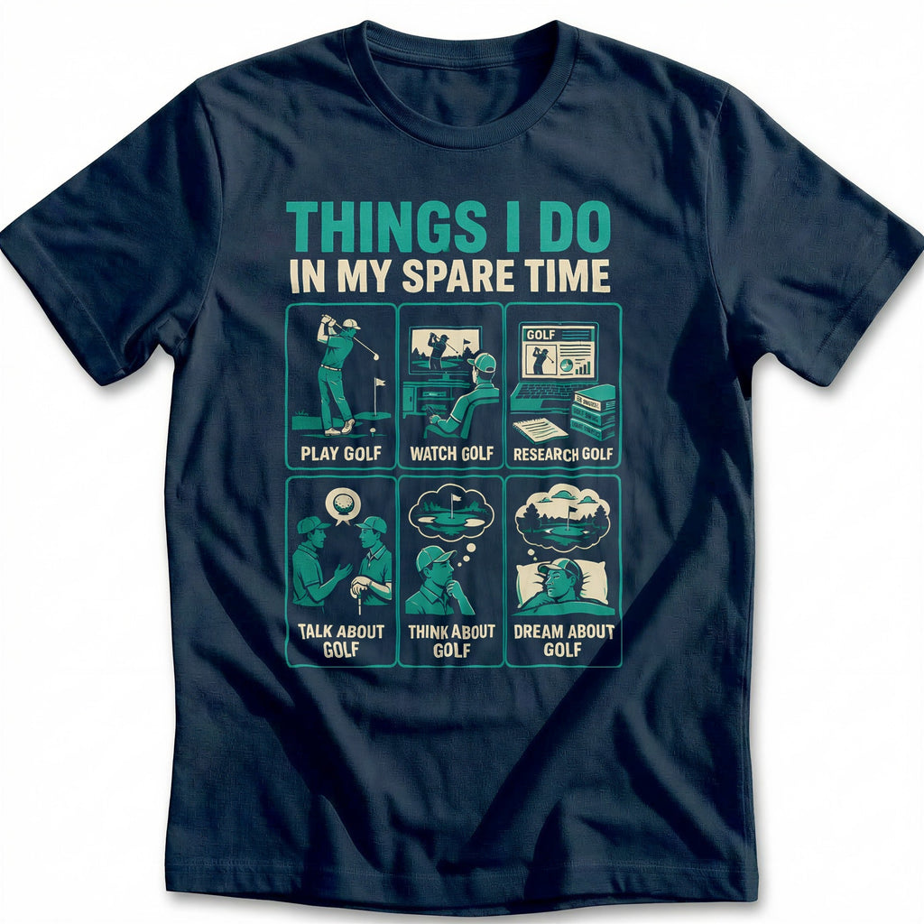 Duotone Teal Golf T-Shirt GC product image 1