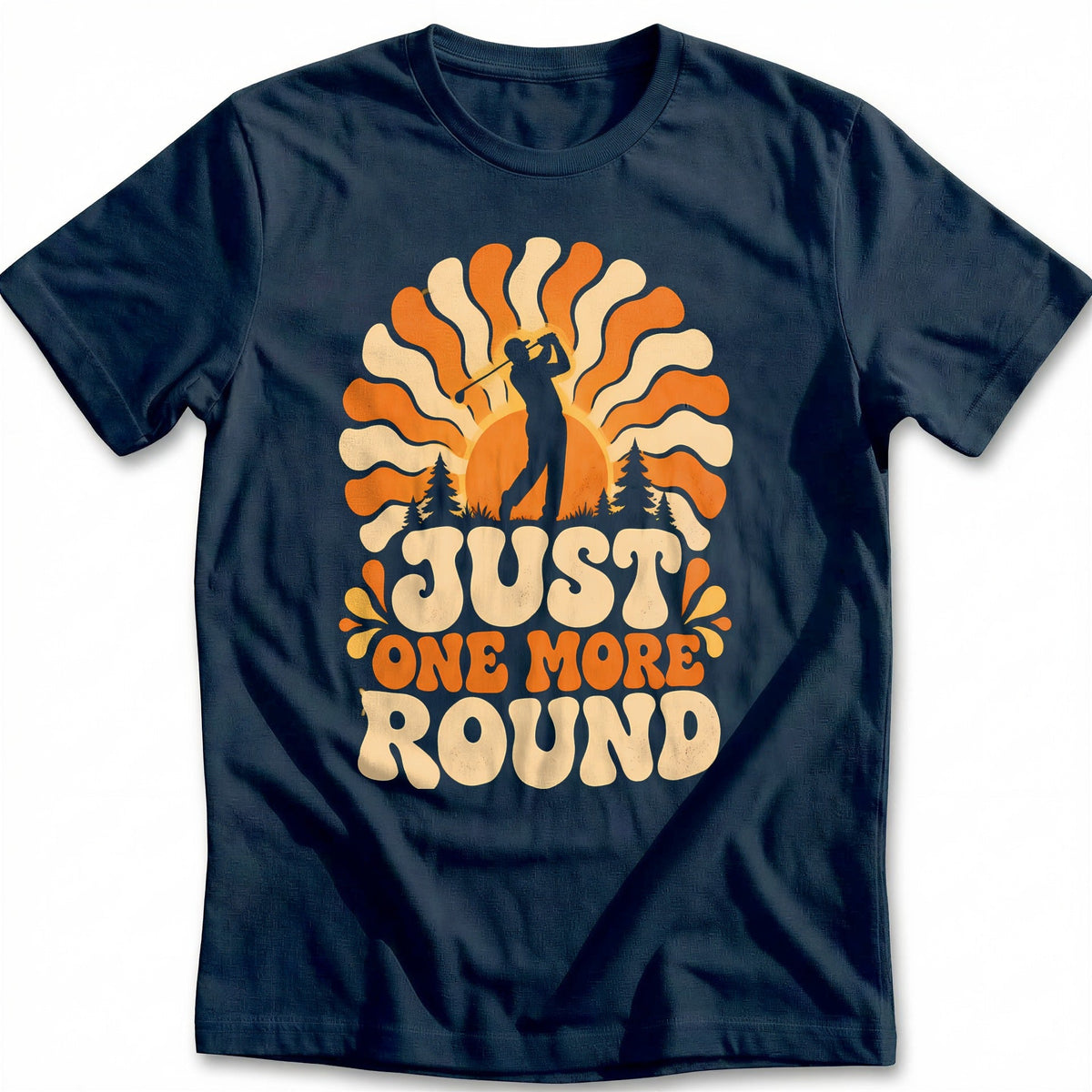 Just One More Round 70s Golf T-Shirt product image 2