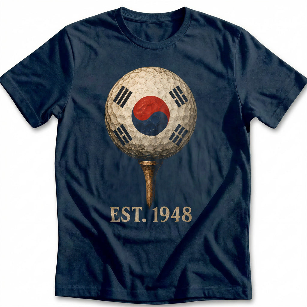 South Korea Golf Ball Est 1948 T-Shirt AU product image 1