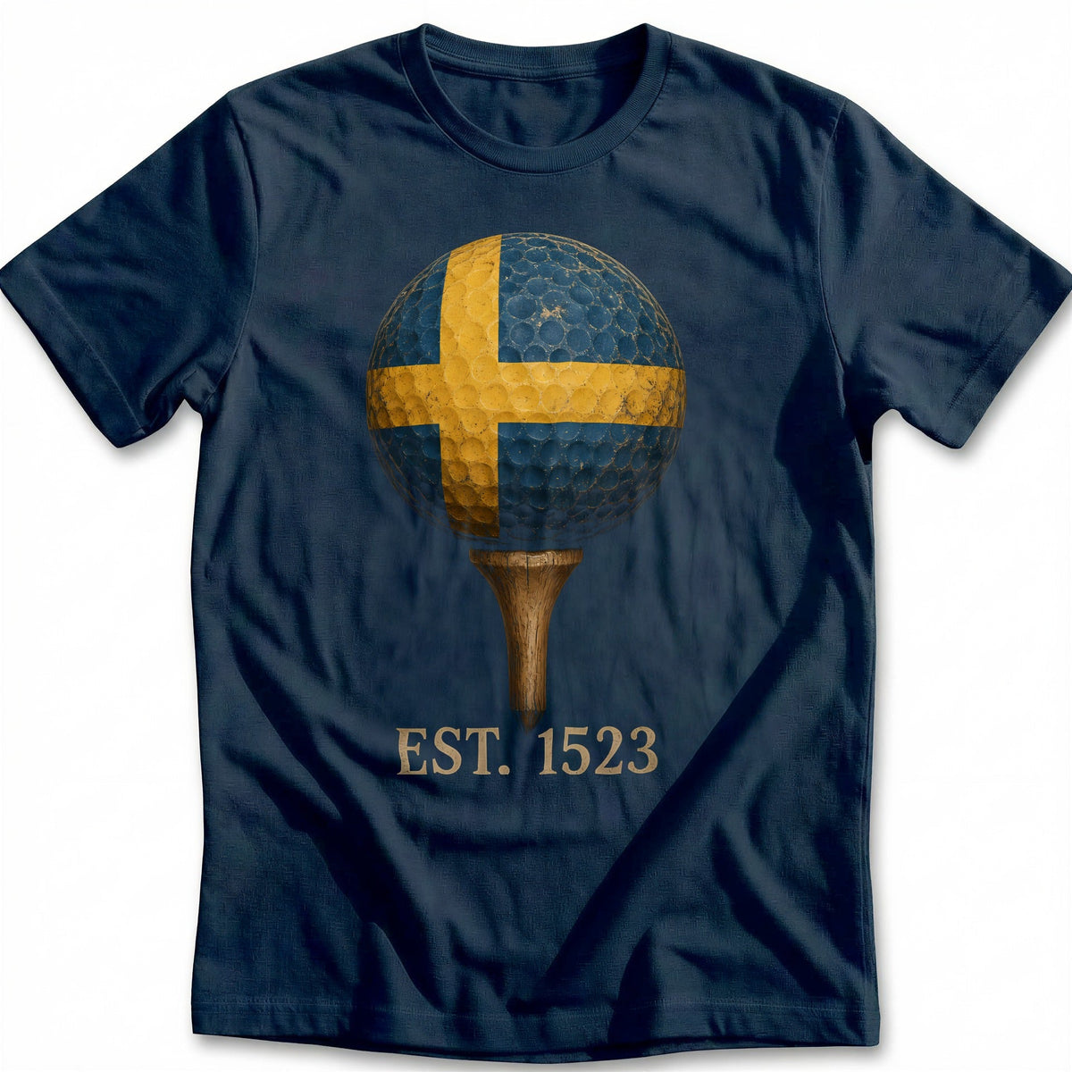Sweden Golf Ball Est 1523 T-Shirt EU product image 1