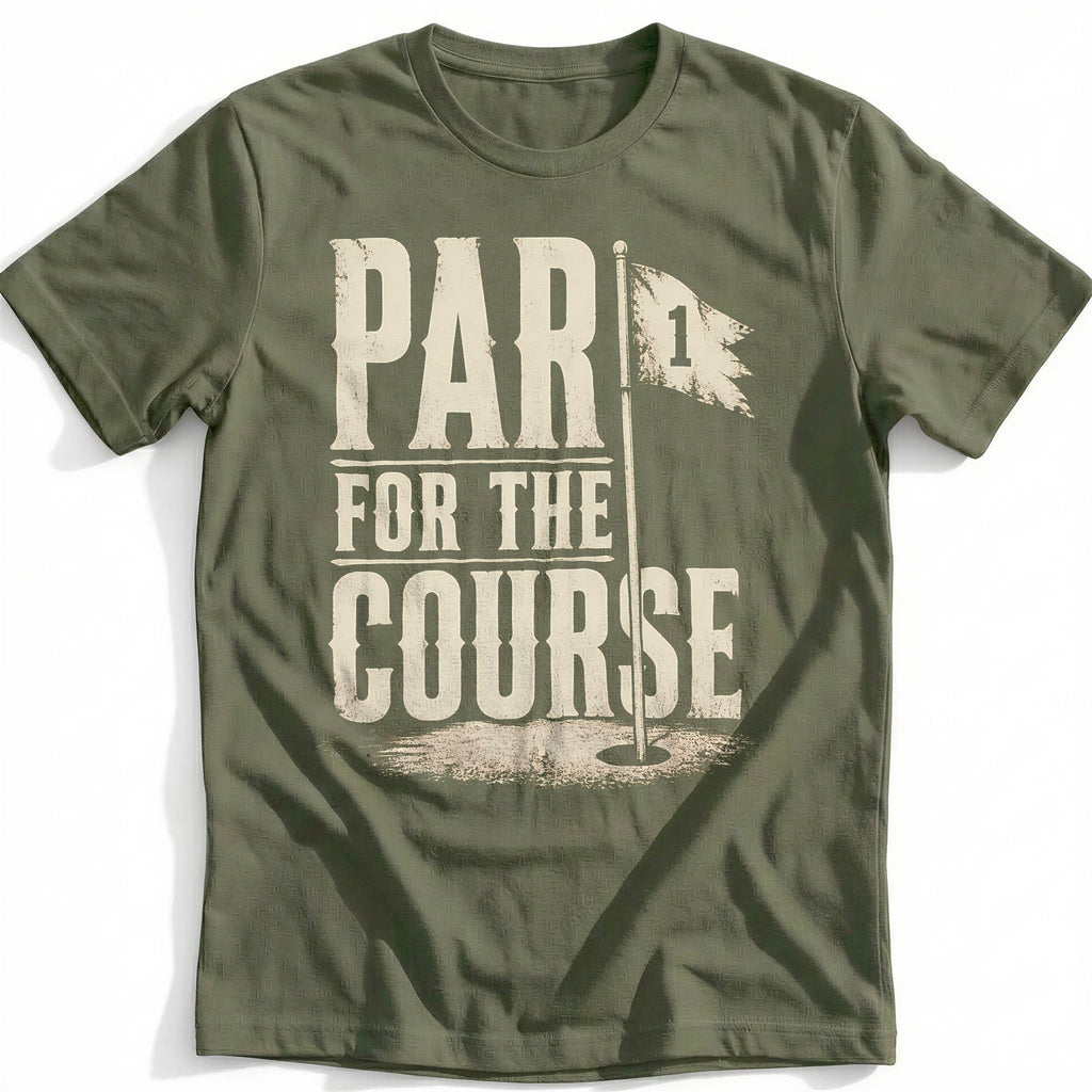 Course Correction Golf T-Shirt EU product image 4