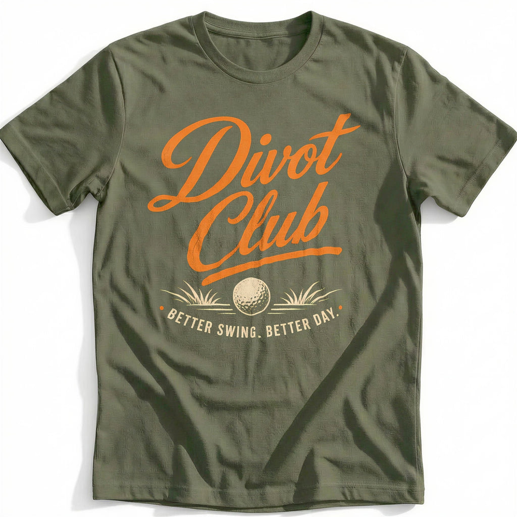 Divot Club Logo Golf T-Shirt GC product image 4