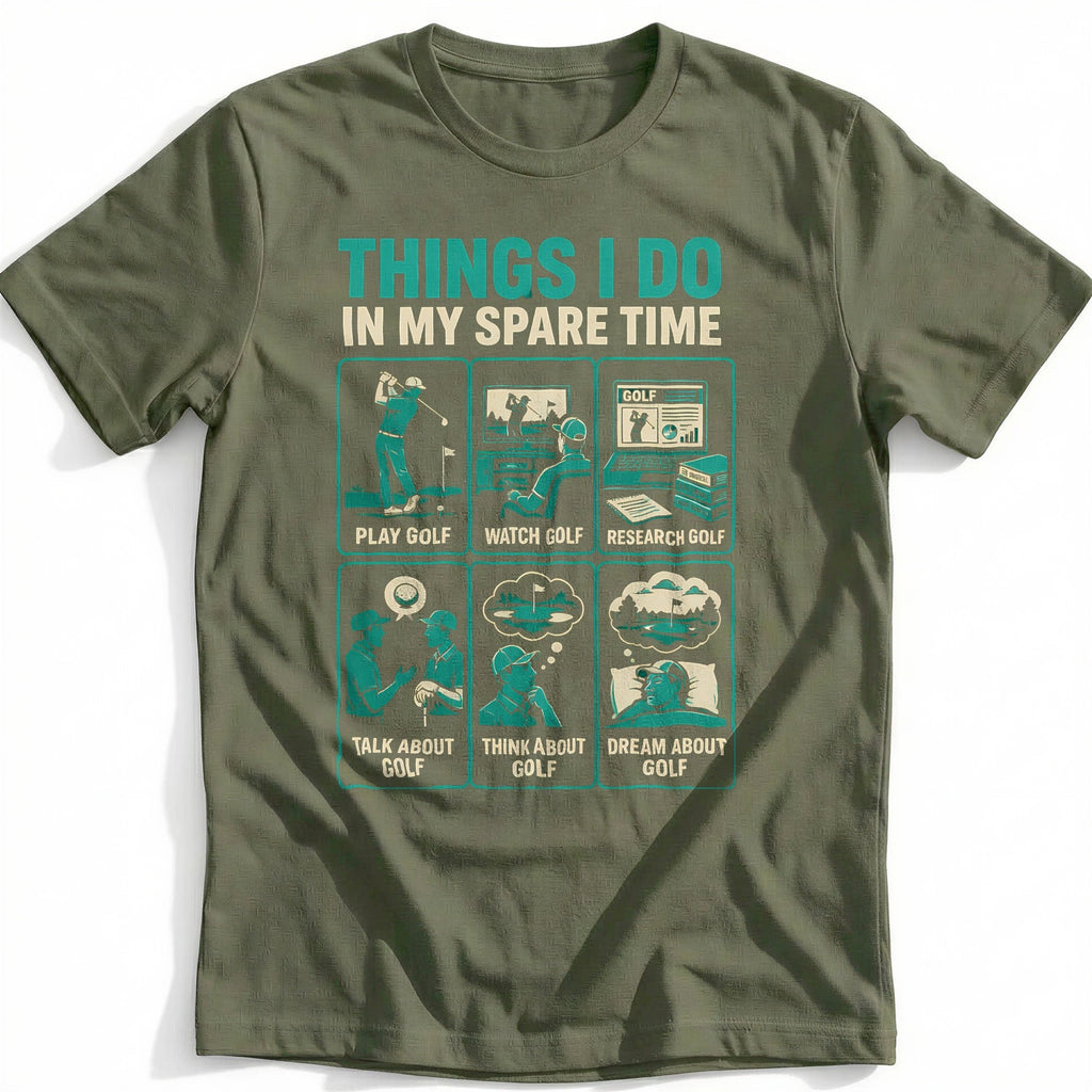 Duotone Teal Golf T-Shirt GC product image 4