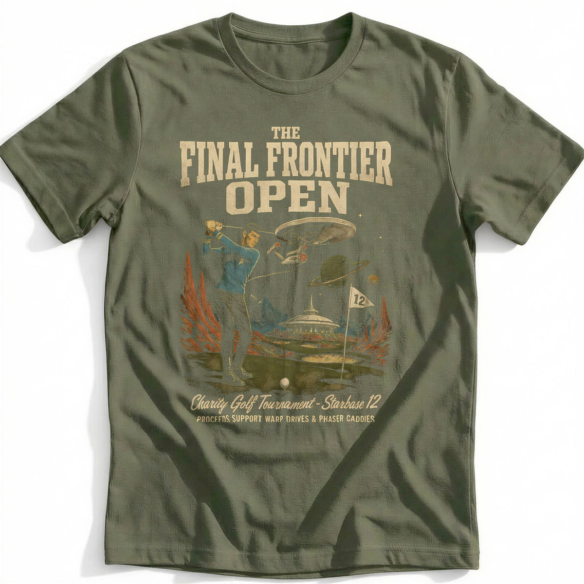Final Frontier Open Golf T-Shirt GC product image 4