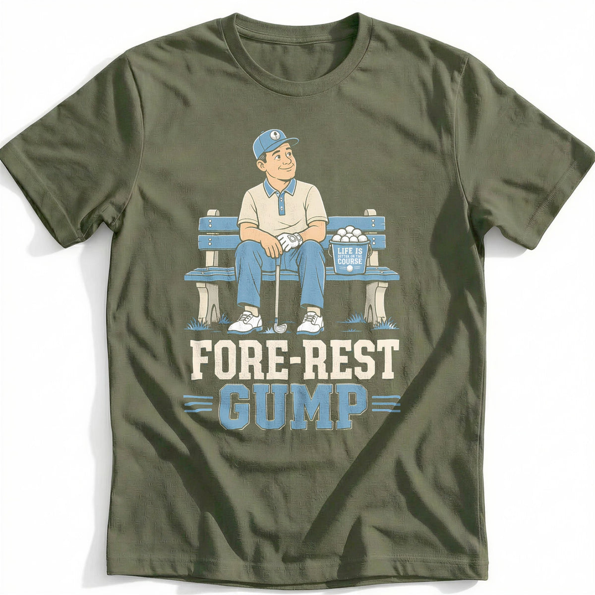 Fore Rest Gump Golf T-Shirt EU product image 4