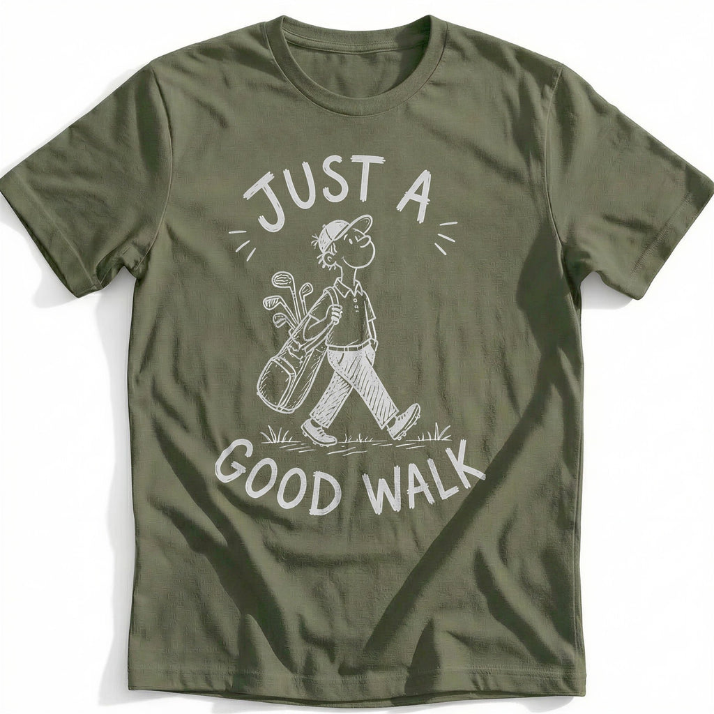Good Walk Doodle Golf T-Shirt AU product image 4