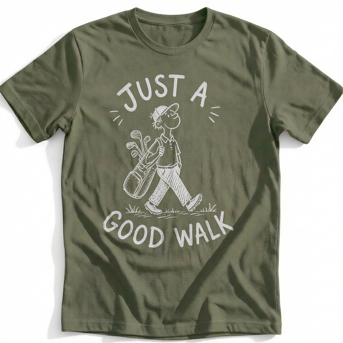 Good Walk Doodle Golf T-Shirt AU product image 4