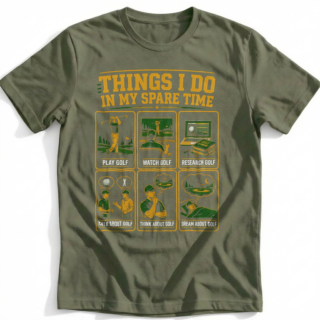 Green Gold Golf T-Shirt GC product image 4