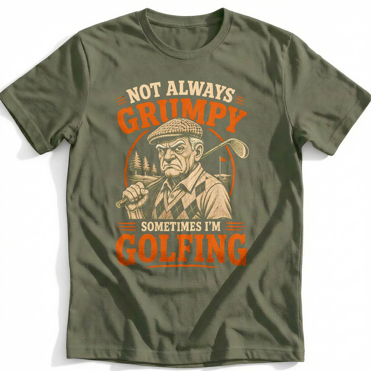 Not Always Grumpy Golf T-Shirt product image 4