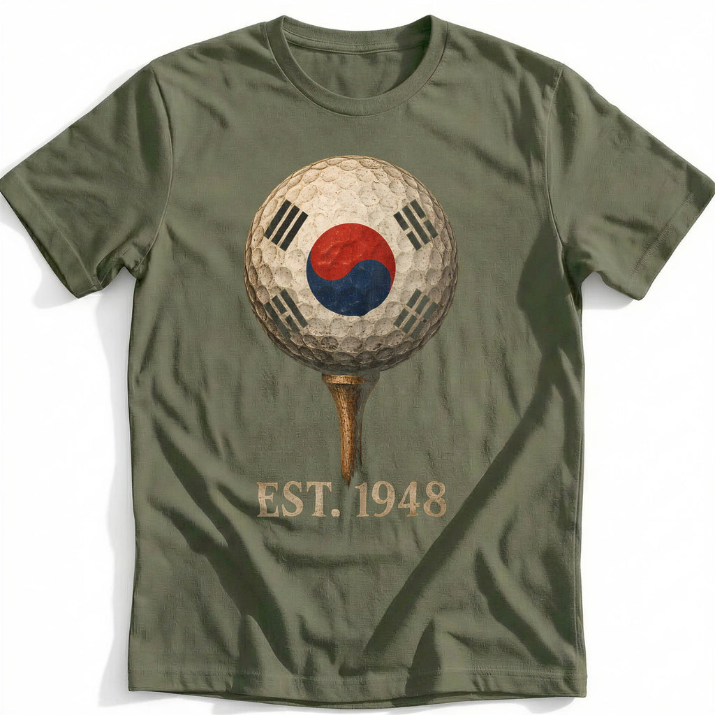 South Korea Golf Ball Est 1948 T-Shirt AU product image 4