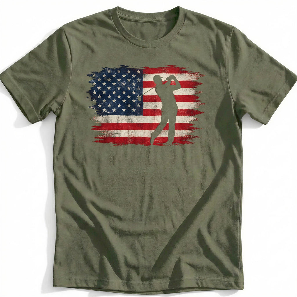 Usa Golf Flag T-Shirt EU product image 4