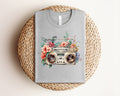 Floral Boombox Graphic Tee product image 1