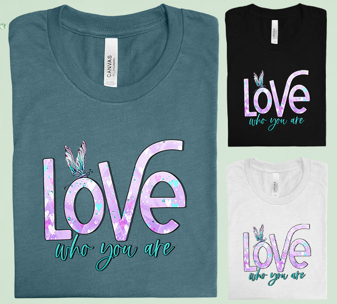 Love Who You Are Graphic Tee product image 2