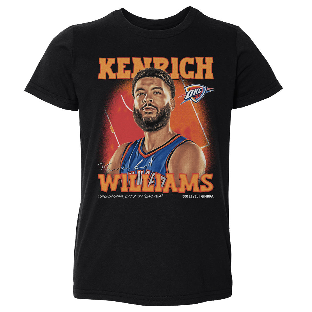Kenrich Williams Oklahoma City Thunder Airbrush WHT product image 2