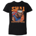 Shai Gilgeous-Alexander Oklahoma City Thunder Airbrush WHT product image 1