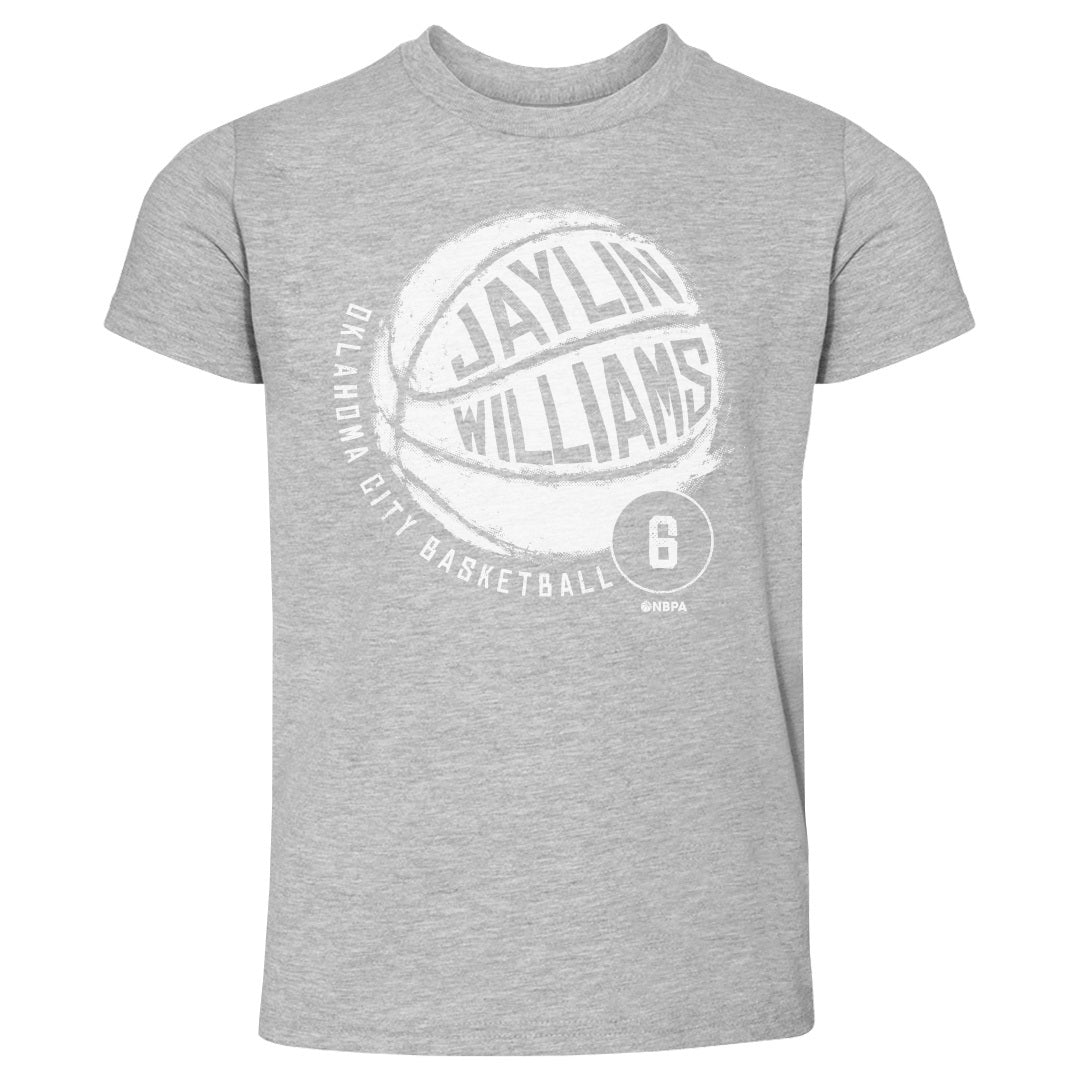 Jaylin Williams Oklahoma City Basketball WHT product image 3