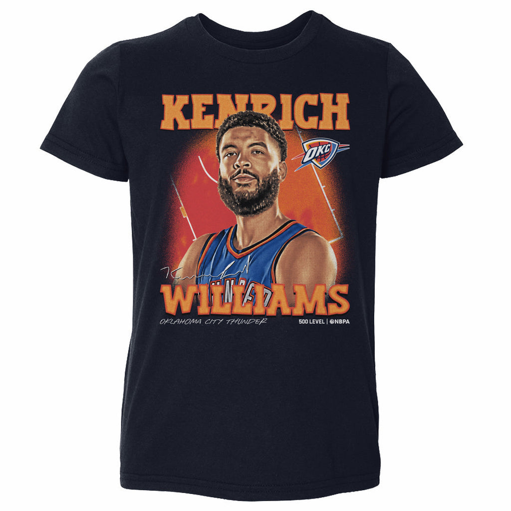 Kenrich Williams Oklahoma City Thunder Airbrush WHT product image 1