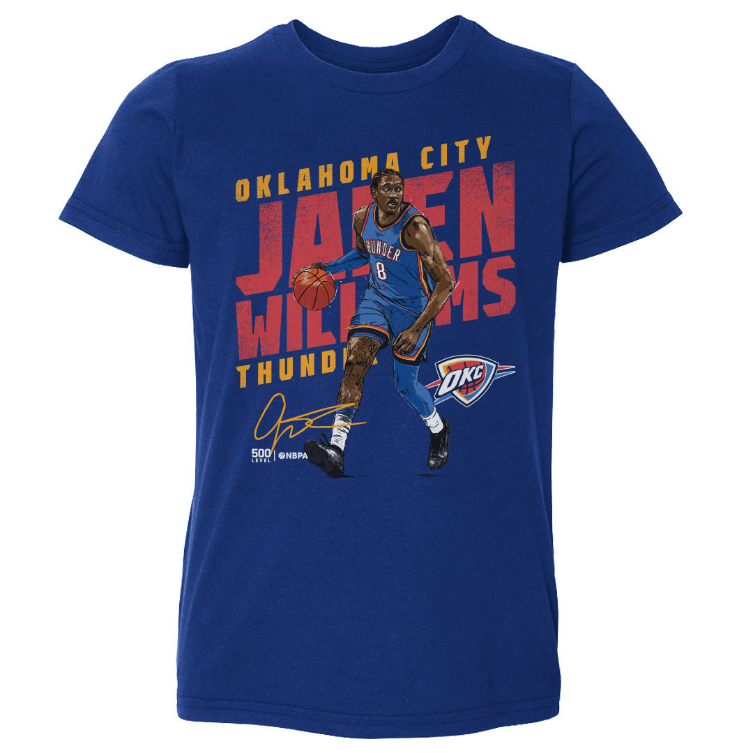 Jalen Williams Oklahoma City Thunder Slant WHT product image 2